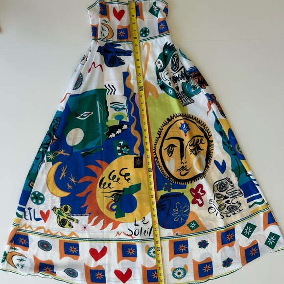 Colorful Abstract Maxi Dress - Picture 7 of 9